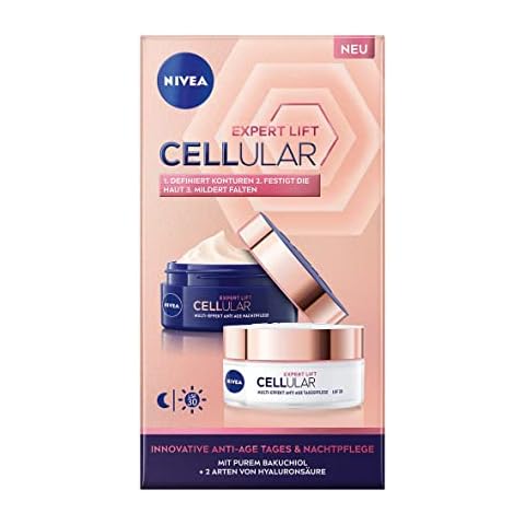 NIVEA Cellular Expert Lift Multi-Effekt Anti-Age Pflegeset Tages- & Nachtpflege Cover