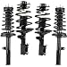 Complete Strut Shock Assembly Full Set of 4 Front and Rear G56930 G56931 G56932 G56933 ST8546L ST8546R for 1997 1998 1999 2000 2001 Toyota Camry 4CYL 1999 2000 2001 2002 2003 Toyota Solara 4CYL