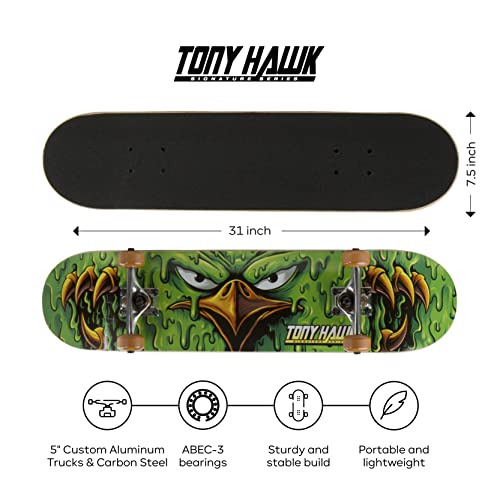image for Voyager Tony Hawk 31 inch Skateboard, Tony Hawk Signature Series 2, 9-