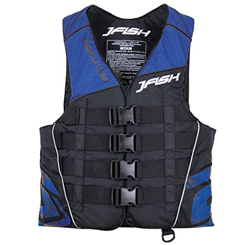 JFISH EVOLUTION SMALL ブラック/ブルー ライフジャケット image.php