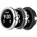 Protector Cover Compatible with Google Pixel Watch Case Hard PC Anti-Scratch Bumper Shock-Proof Bezel Protective Shell Case for Google Pixel Watch