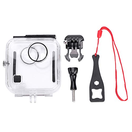 Camera Housing,Transparent Waterproof Protective Cover 45m Underwater Photography Diving Case Housing for Fusion