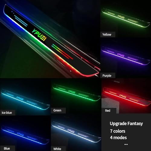 Lumières de Seuil de Porte LED Mazda CX-30 Induction Kick Plates - 8