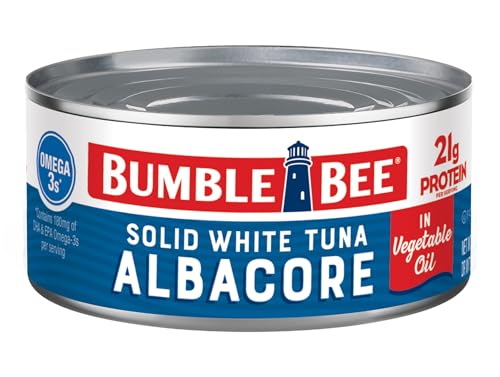 Bumble Bee Solid White Albacore Tuna in Oil, 12 oz