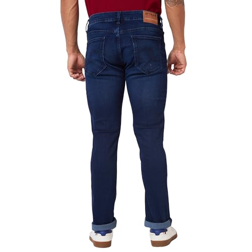 Image of Spykar Men's Rover Regular Fit Mid Rise Casual Jeans