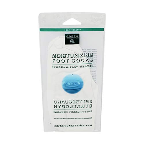 Earth Therapeutics Moisturizing Foot Socks White