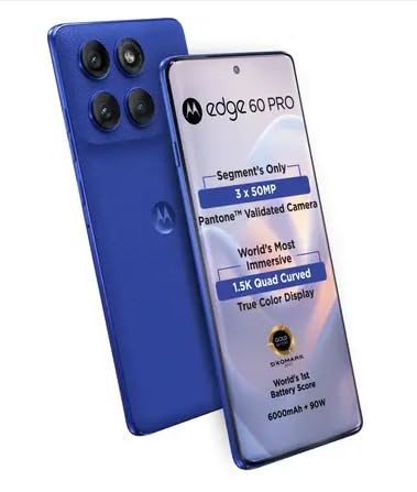 Image of Motorola Edge 60 Pro (Blue, 16+512)