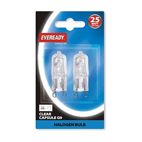 Eveready G9 Halogenlampe, 25 W Cover