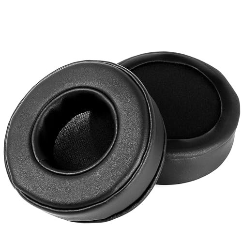 DowiTech Professionele Oorkussens Vervanging Compatibel met Pioneer HDJ-X5 HDJ-X7 DJ HDJ-X10 Hoofdtelefoons Oorkussens met Huidvriendelijk Leer en Geheugen Schuim