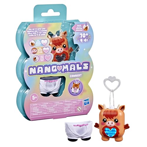 Hasbro Nano-mals Cowbert la Vache des Highlands, Compagnon électronique