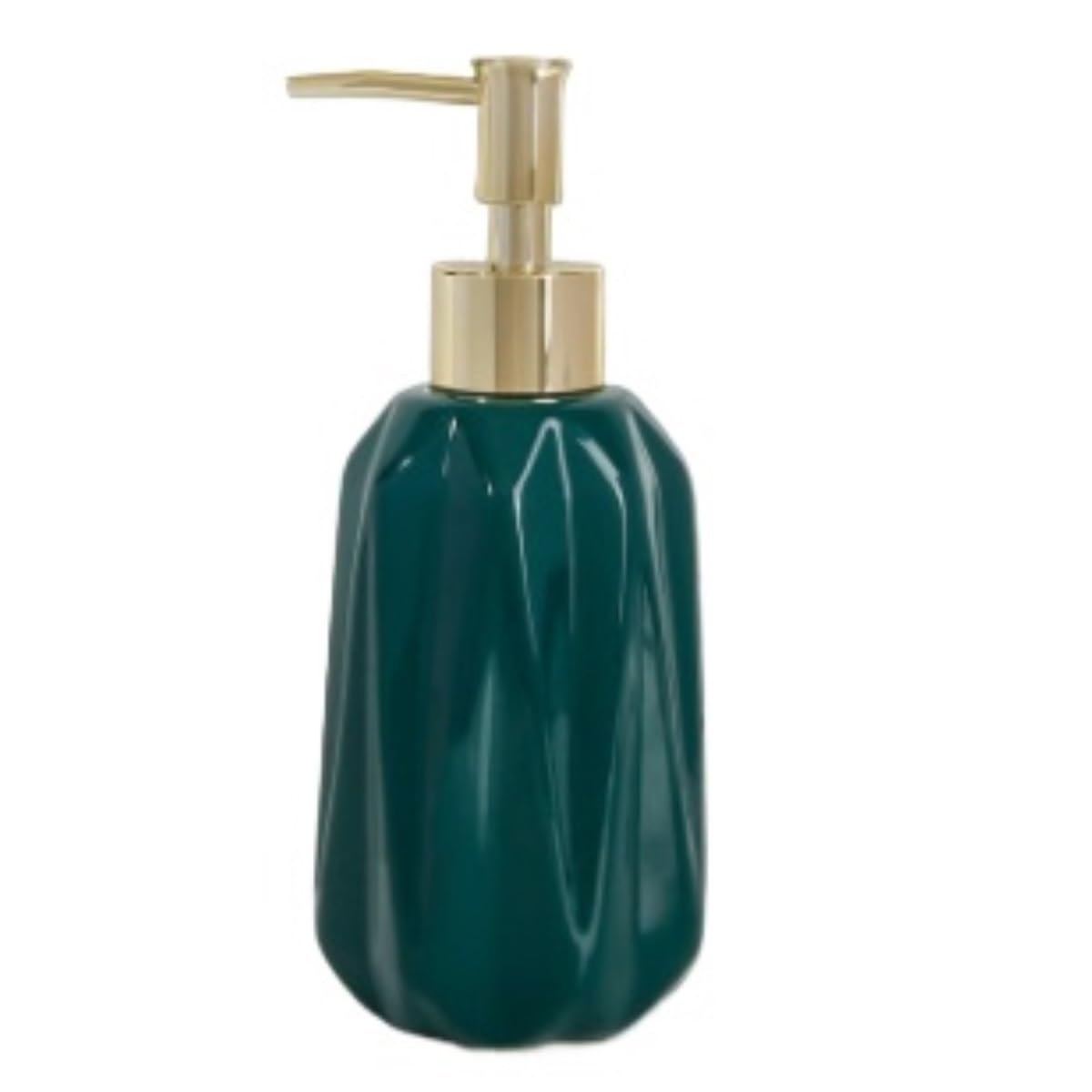 Dispensadores De Loción Jabón Dispensador De Jabón Y Loción De Cerámica con Bomba para Baño, Cocina, Oficina, Botella De Líquido(Grün)