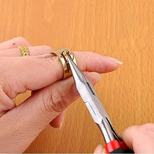 Bybycd Open Jump Ring Tools Easy 2Pcs/Set Jump Ring Opener Diy Copper Closing Ring For Circle Bead Plier Jewelry Making Tools(Gold) #TOP5