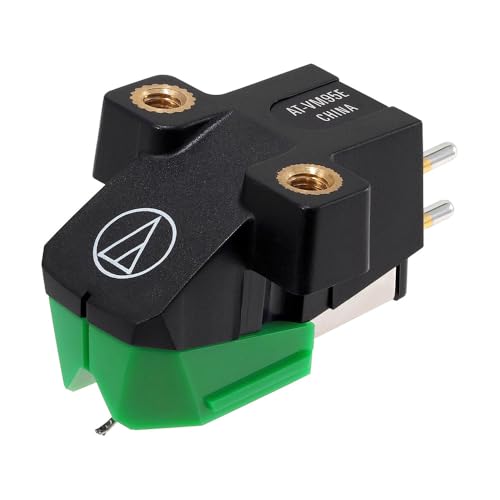 Image of Audio-Technica AT-VM95E Dual Moving Magnet Turntable Cartridge Green