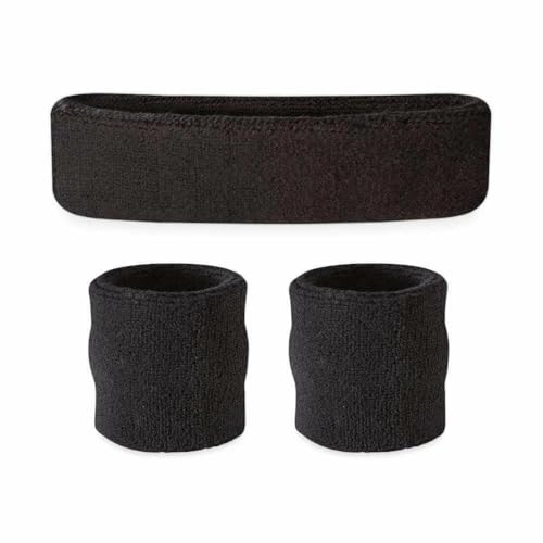 for Kids Sweatband Set (1 Headband / 2 Wristbands) - Baby Headband