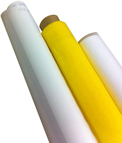 Sefar Brand 3 Yard - 305 Yellow x 54" Width Silk Screen Printing Mesh Fabric