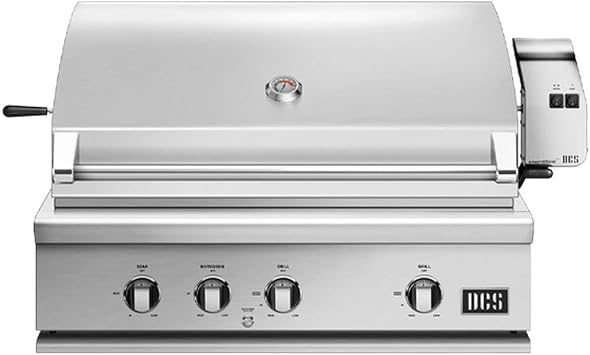 DCS Series 7 36-Inch Built-In Propane Gas Grill With Rotisserie & Infrared Burner - BH1-36RI-L
