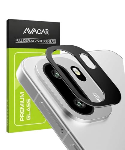 Image of AVOAR Camera Lens Protector Compatible with OnePlus 15R (1 Pack) - 9H Tempered Glass, Ultra Clear HD, Scratch Resistant, Military-Grade Protection, Bubble-Free Installation, Precise Fit, Case Friendly