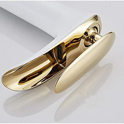 Grifo de lavabo antisalpicaduras monomando blanco cromo para evitar manchas 3