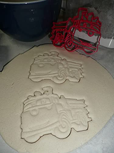 Yngllc Cars Lightning Mcqueen Tow Mater Mack Guido Doc Animated Cartoon Set Of 7 Cookie Cutters 3D Printed Made In Usa Pr1552 Multicolor #TOP7