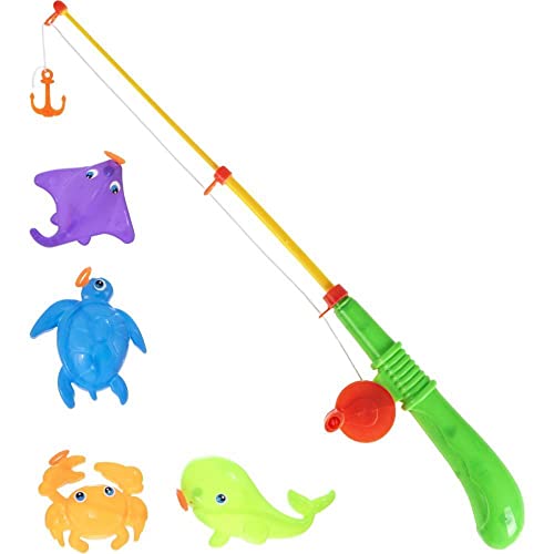 Jogo Pega Peixe, Art Brink, Com 4 Peixes e Vara