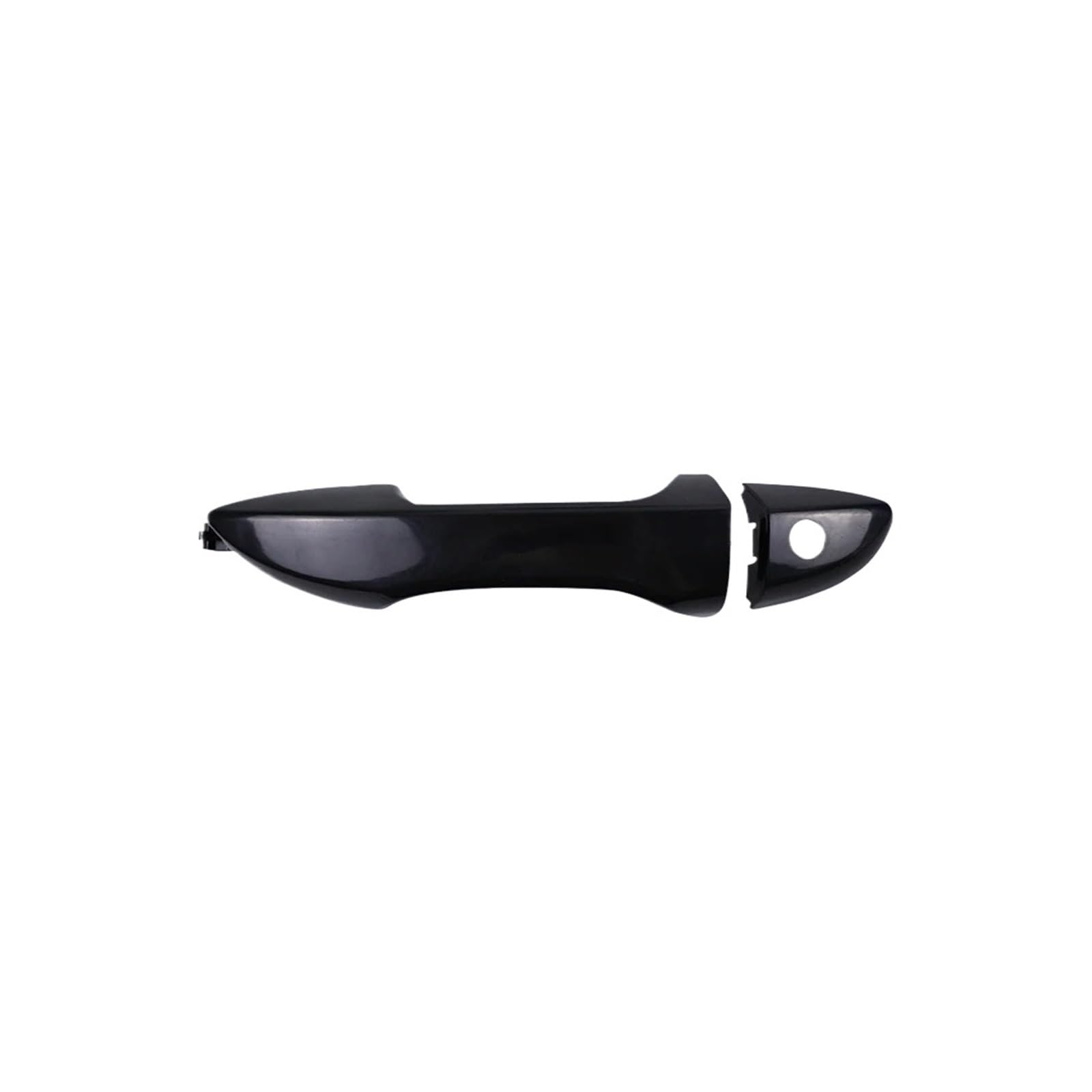 KLKWSFGFZK Outside Car Door Handle for Toyota for Corolla 2014 2015 2016 2017 2018 Door Handle Driver Front Rear Side Outer Black(Front Left)