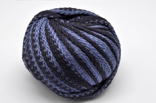 (in Blue Tones) 1 Ball Plassard Spiral Wool Shade 724