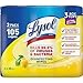 LYSOL 82159 Disinfecting Wipes, 7 x 8, Lemon and Lime Blossom, 35/Canister, 3/Pack