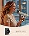 Dual Voltage Travel Hair Dryer with Diffuser - 2000W High-Speed Ionic Diffuser Hair Dryers for Women, Fast Drying, Low Noise, Lightweight, No Heat Damage, European Travel 110V-120V/220V-240V