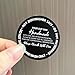Tumbler Cup Instruction Label Care Sticker for Vinyl Mugs,tumblers with Cup Washing Instructions (Cup Care Sticker -Black)