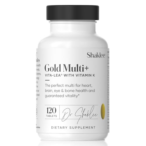 Shaklee - Vita-Lea Gold with Vitamin K for Adults Over 50-120 Tablets