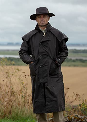 Walker and Hawkes - Wax Stockman Cape Coat2