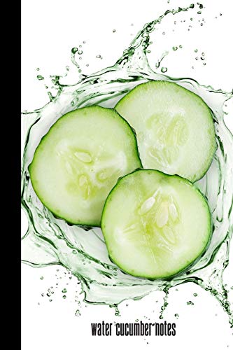water cucumber notes: small lined Cucumber Notebook / Travel Journal to write in
