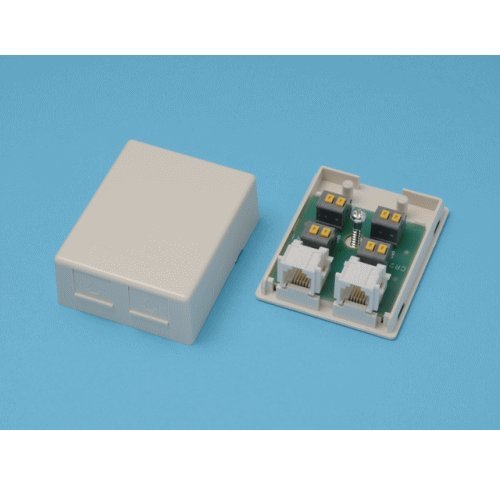 Amazon.co.jp: 八光電機製作所 クランプ結線方式 電話用