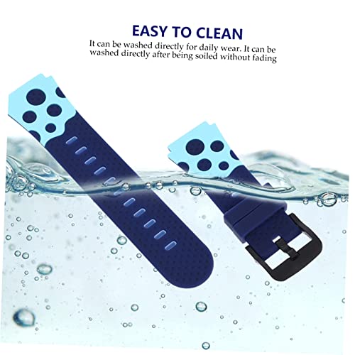2pcs Comfortable Breathable Boy Girl's Wrist Strap Watch Bands for Boys Girls Stylish2