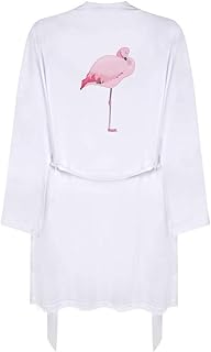 flamingo dressing gown