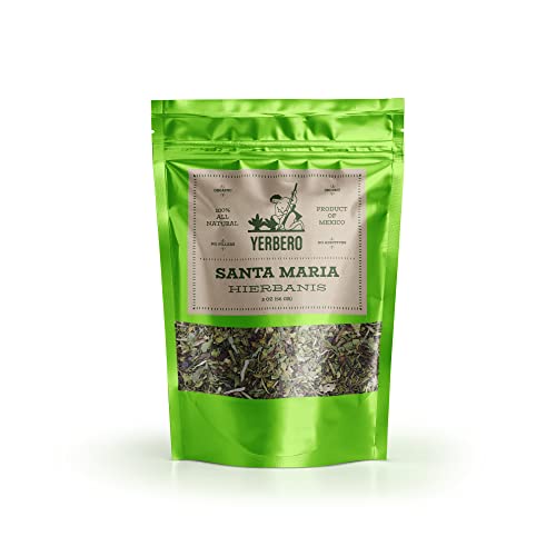 Yerbero - Santa Maria (Hierbanis) Herbal Tea 2 oz (56gr) Stand Up Resealable Bag 100% All Natural Fresh Tea