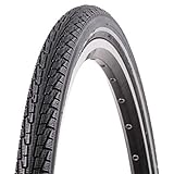 Pneu urbain robuste et confortable, idéal pour vélos de ville et VTC. Profil lisse central pour un roulage fluide, rainures latérales pour plus de sécurité. Disponible en 700 x 40C et 26 x 1.75, compatible vélos classiques et électriques. Caoutchouc renforcé pour limiter l’usure et les crevaisons. Fiabilité signée VEE TIRE CO, spécialiste du pneu vélo.