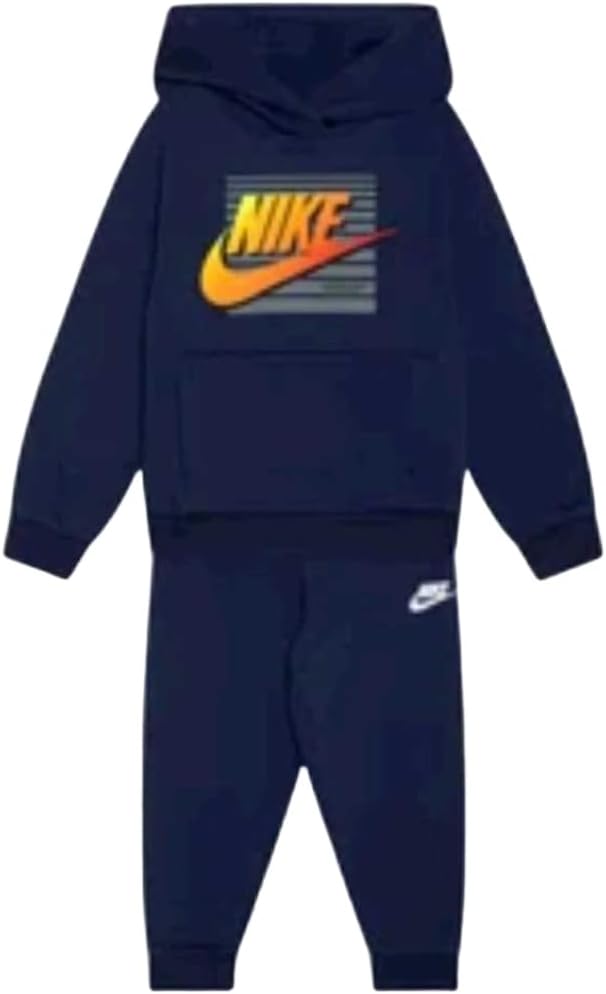 Nike Boys NSW Gradient Futura Tracksuit in Navy