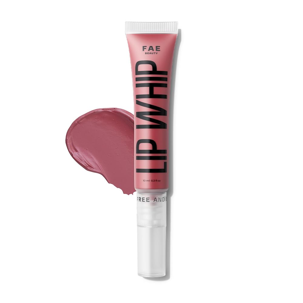 FAE Beauty Lip Whip 12H Matte Liquid Lipstick | Long Wear | Non Drying | Soft Mousse Smudgeproof Formula | Vegan | Enriched with Vitamin E and Cherry Coffee - Edge