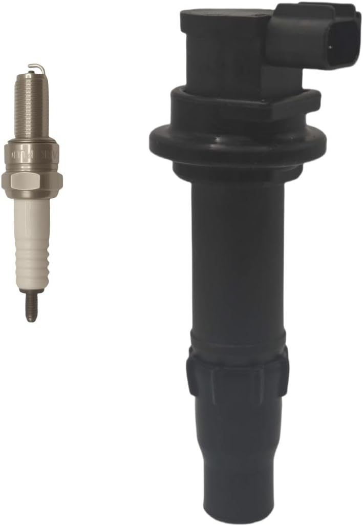 Ignition Stick Coil ＆ Spark Plug Set for Kawasaki KX250F 2006 2007 2008 2009 2010 21121-0021 92070-0019