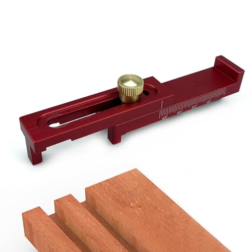 Herramienta de medición de espesor,Reglas de construcción, Calibre de espiga de madera pequeño, Accesorios para sierra de mesa, herramientas de carpintero, calibrador, herramienta de medición, medidor