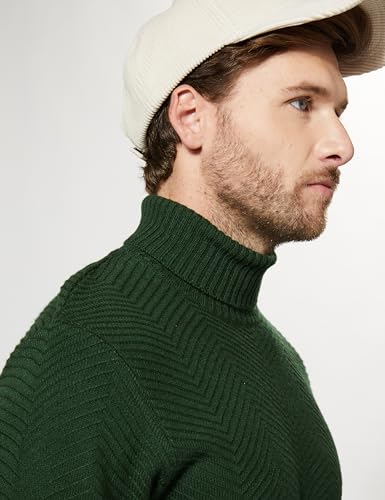 Image of Amazon Brand - Symbol Men's Casual Acrylic High Neck Sweater (Available in Plus Sizes)