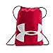 Under Armour Ozsee Sackpack, Red/Black, One Size