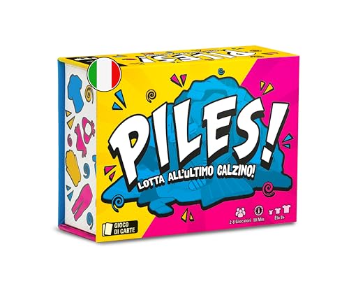 Asmodee Piles - Jeu de société pour Famille et Amis - Jeu de Cartes - Jeu de Cartes - 2 à 8 Joueurs - 8+ Ans - Français