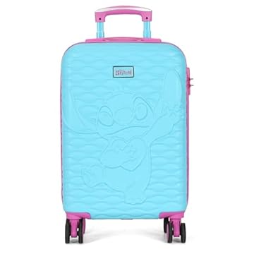 Mala de Bordo Stitch e Angel Love Dupla Face MF10519SC 2025 Luxcel