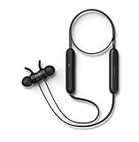 Philips Auriculares Intrauditivos Bluetooth E1205BK/00 con Micrófono (Mando a Distancia Integrado, 7 Horas de Autonomía, Protección Salpicaduras IPX4, Auriculares Magnéticos) Negro - Modelo 2020/2021