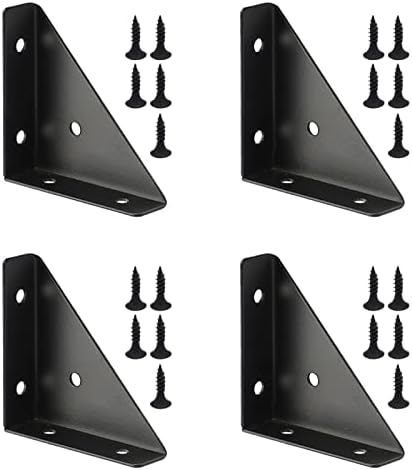 Amazon.com: Joyangy 4pcs White Bed Corner Braces Right Angle Bracket ...
