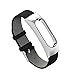 ZYElroy Di ricambio per Xiaomi MiBand2 Wristband del braccialetto del cuoio lega regolabile polso della vigilanza della cinghia della fascia