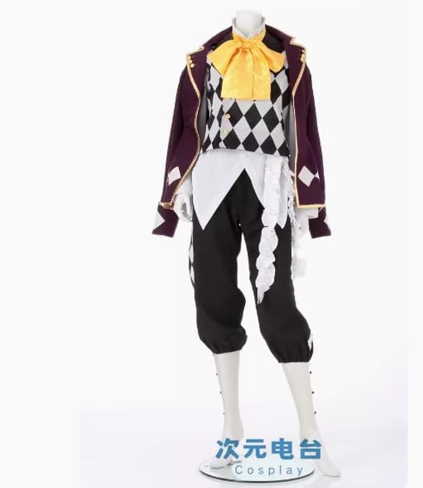 Amazon | [TAOTAO] 黒執事ノア方舟サーカスピエロJokerコスプレ