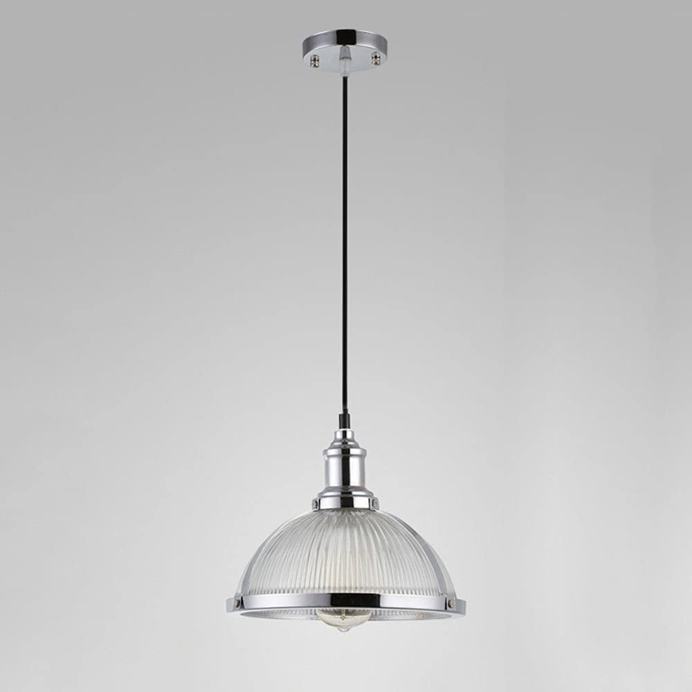 Lampa wisząca sufitowa Armatura przemysłowa Szklana kopuła Wyspa kuchenna do wyspy kuchennej Przedpokój Jadalnia Loft Farmhouse, Wisząca lampa wisząca E27